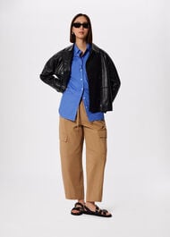 Oversized Cotton Poplin Shirt