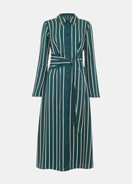 Alex Stripe Shirt Dress