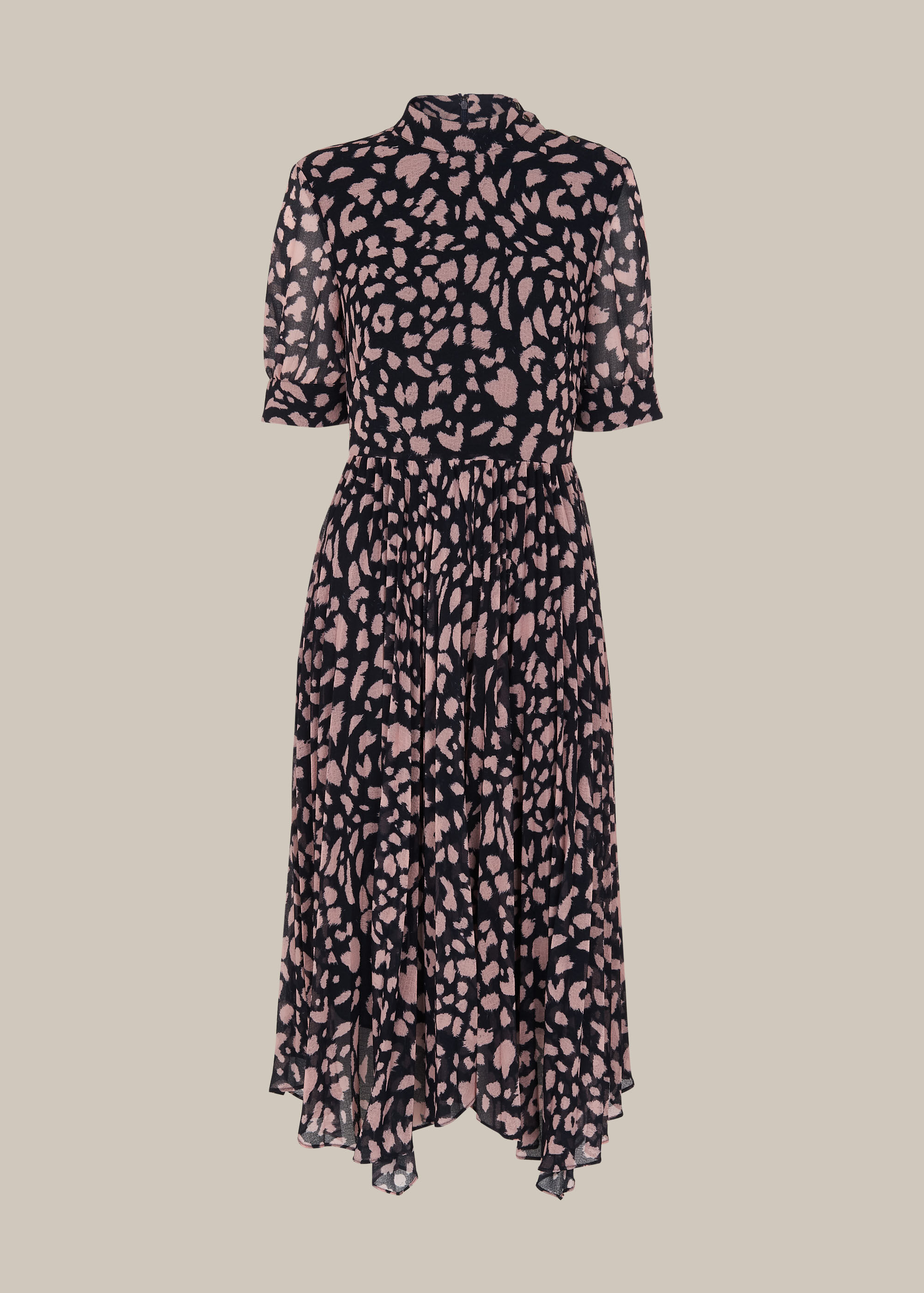 Brushed cheetah maxi dress deals