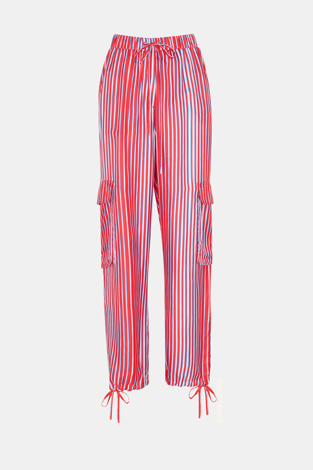 Tangle Stripe Silk Mix Trouser