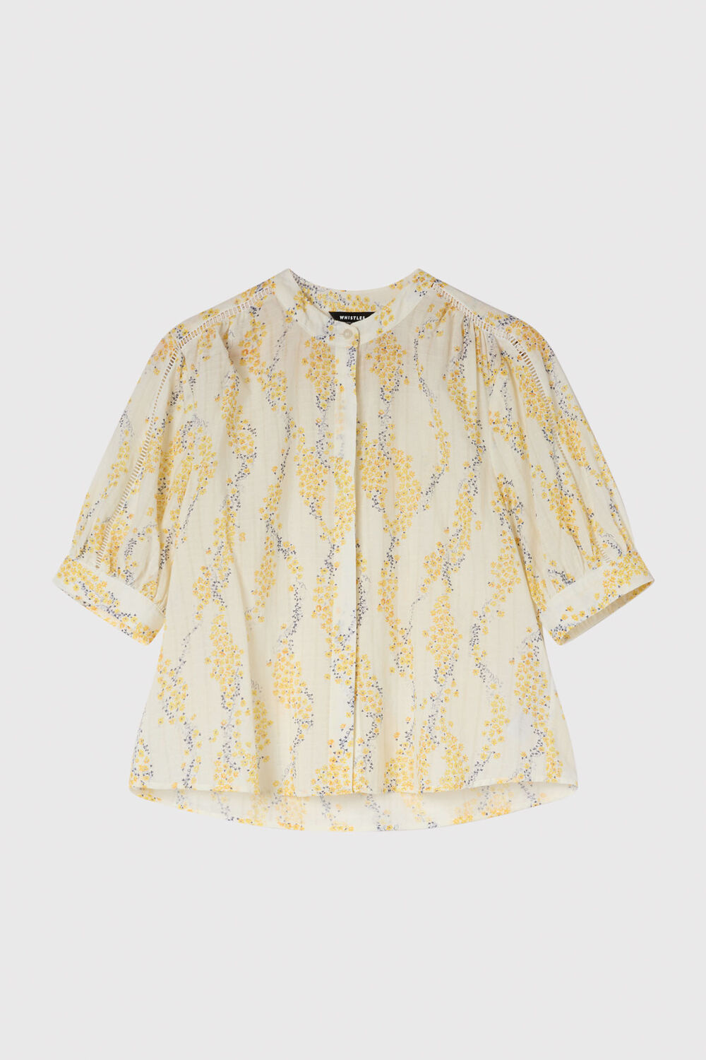 Ditsy Stem Textured Shirt
