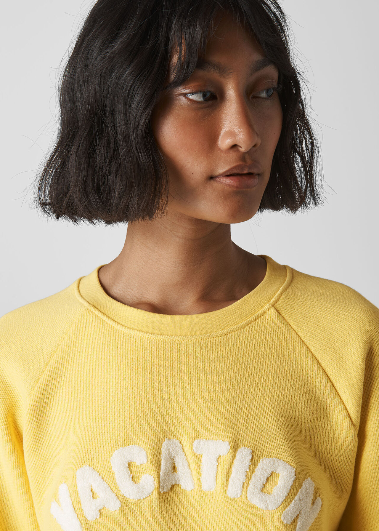 Lemon Vacation Sweatshirt WHISTLES Whistles UK