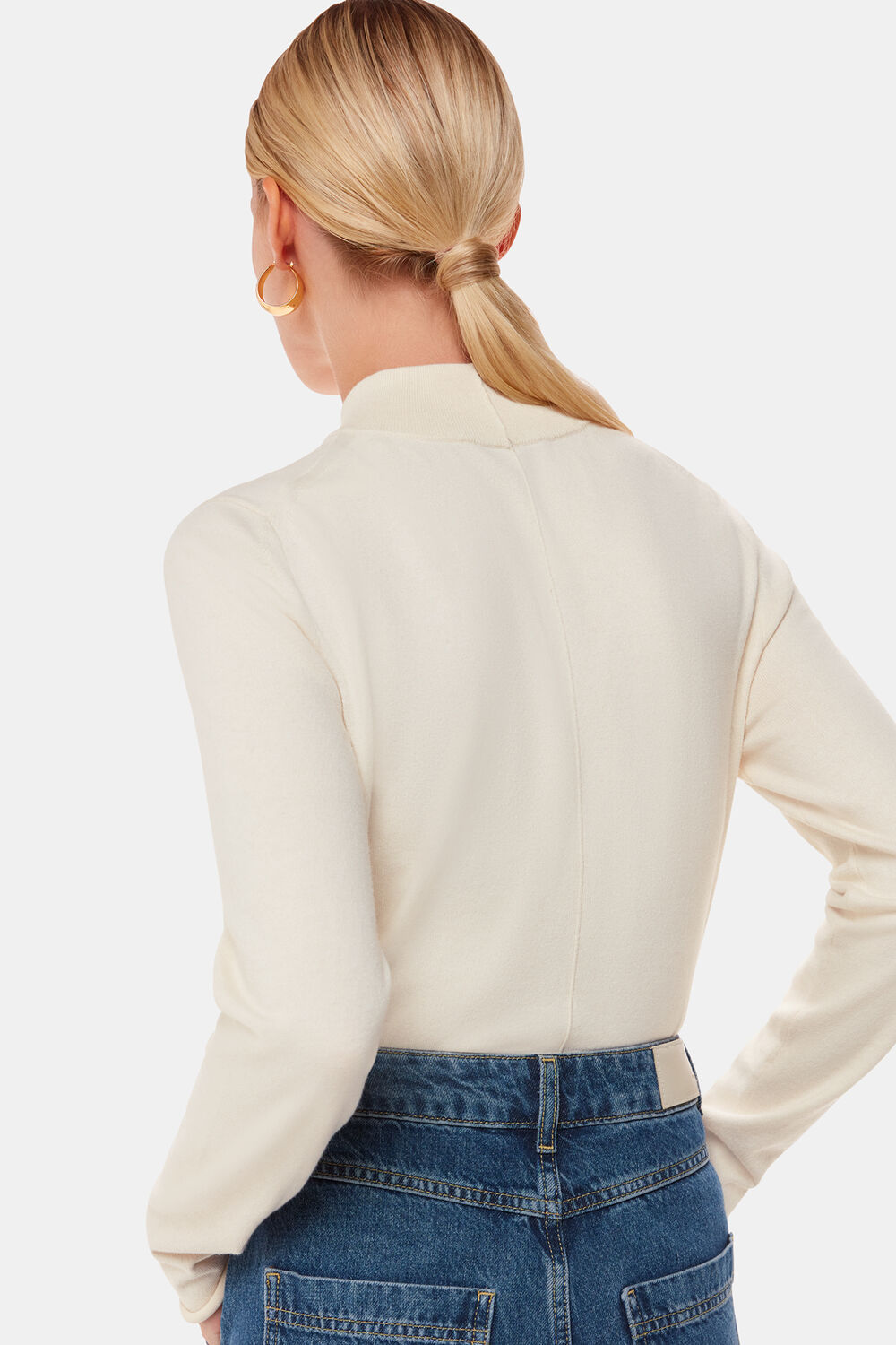 Mira Funnel Neck Knit