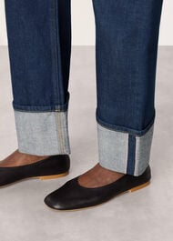 Selvedge Turn Up Detail Jean