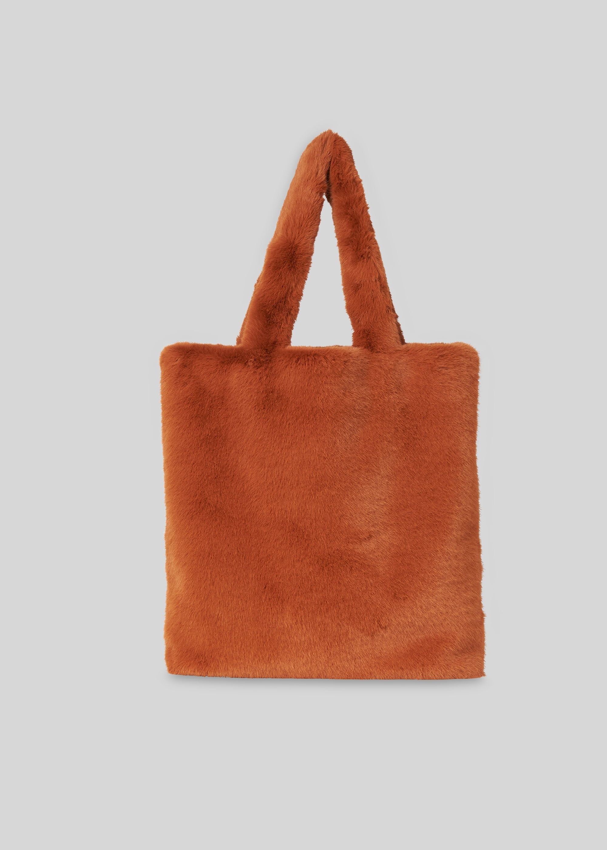 Hattie Faux Fur Tote