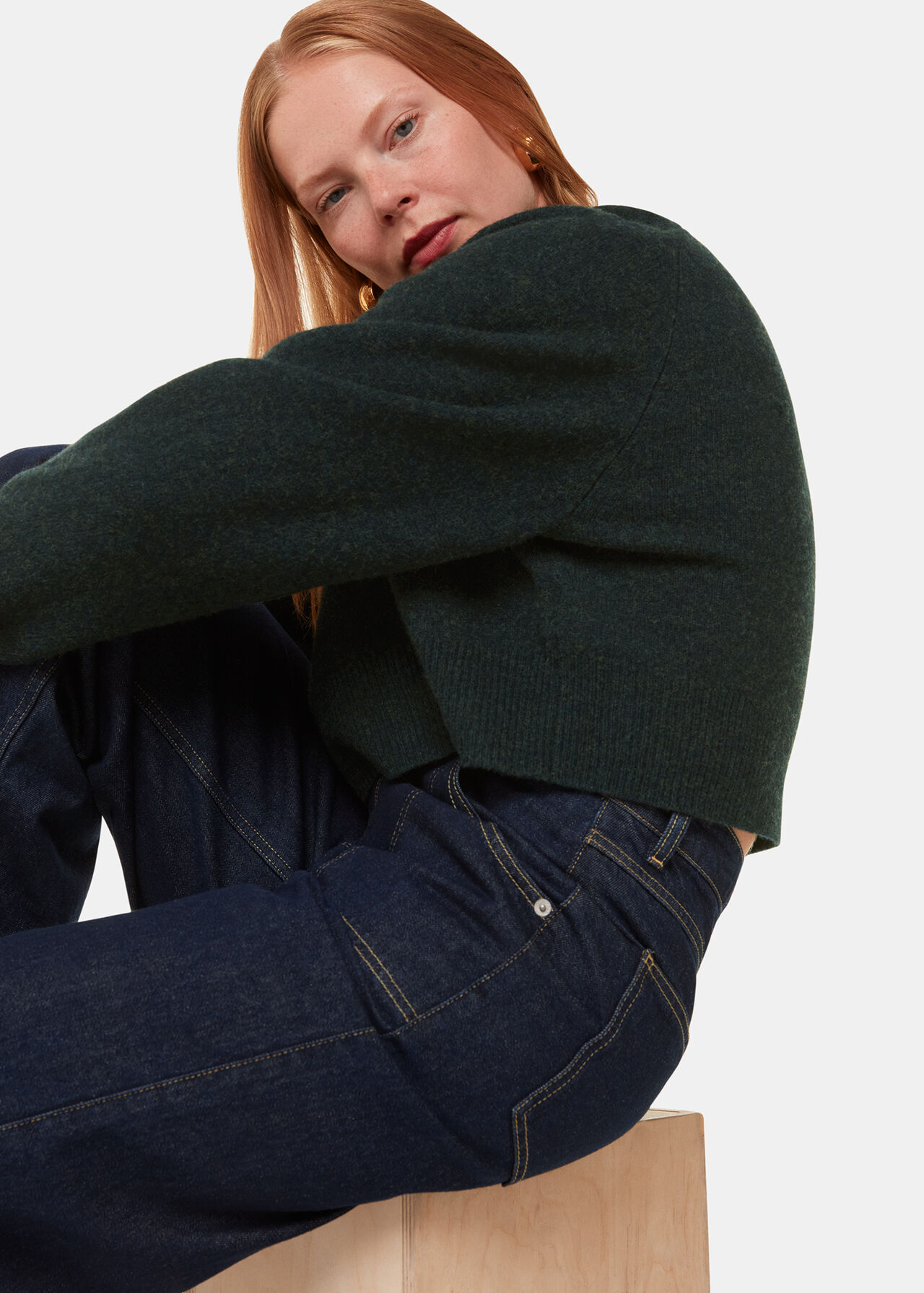 Wool Crop Relaxed Knit