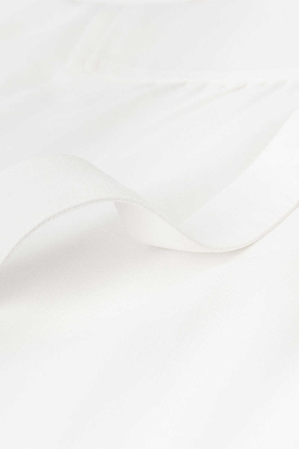 Ivory Tie Detail Crepe Blouse