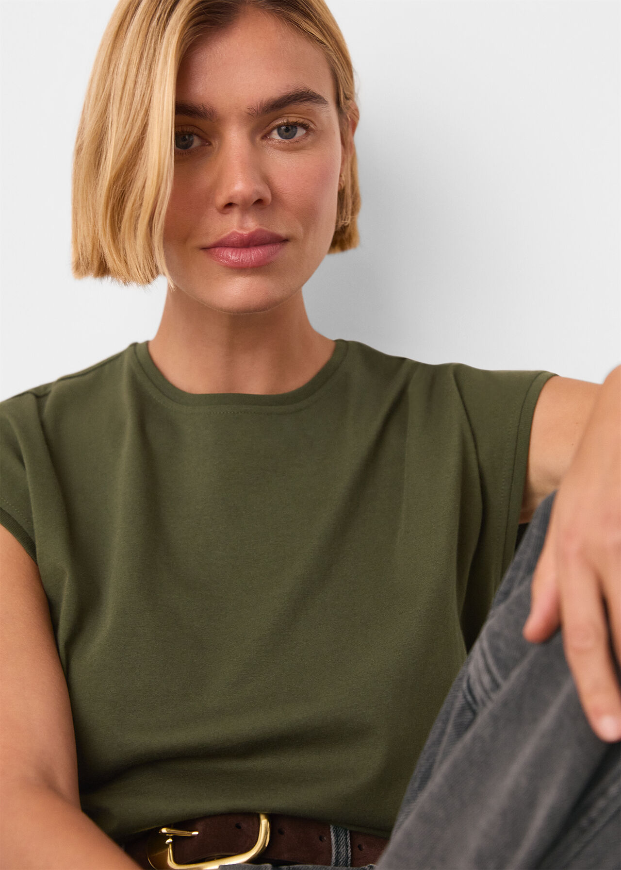 Cap Sleeve Tee