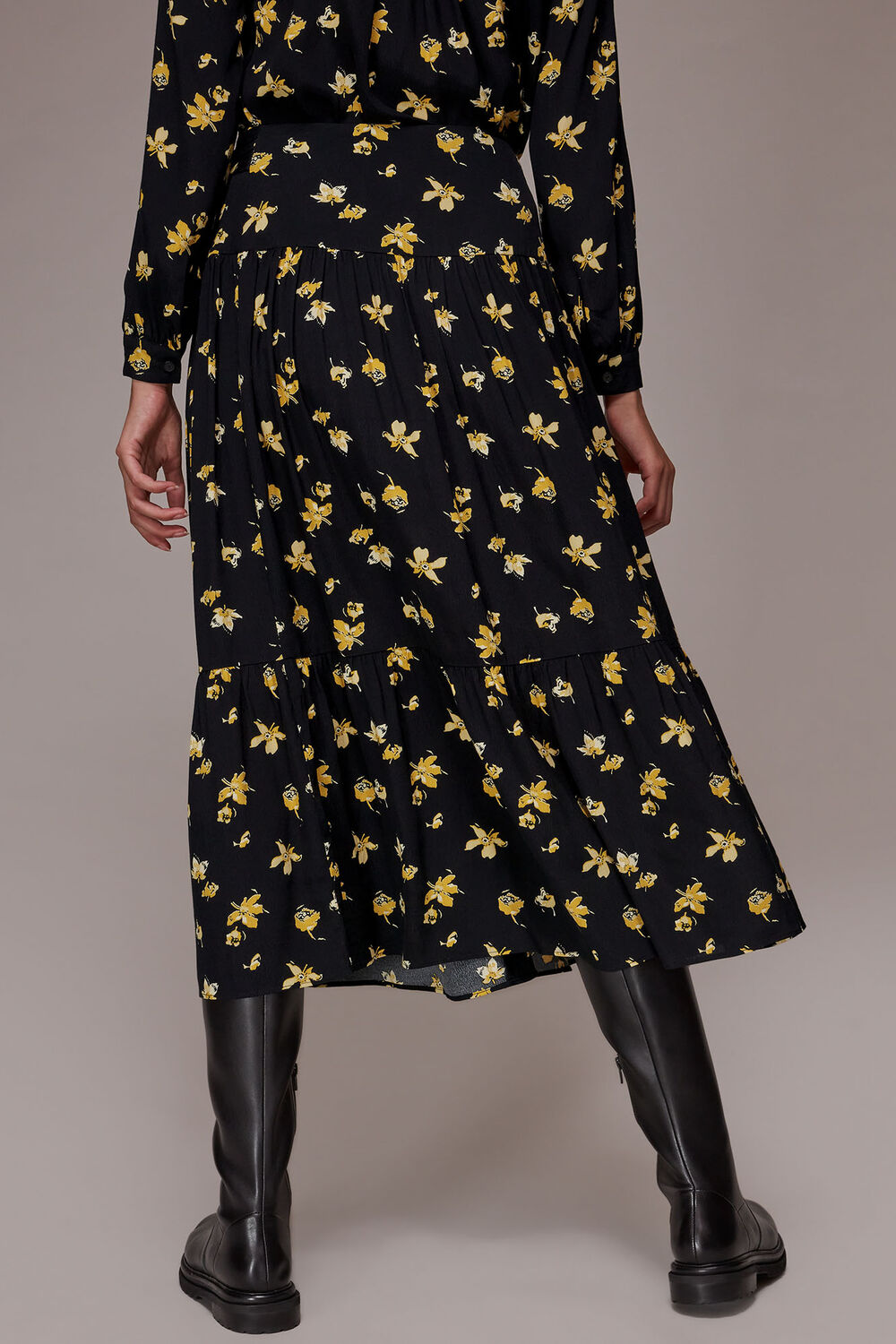 Bridget Falling Floral Skirt