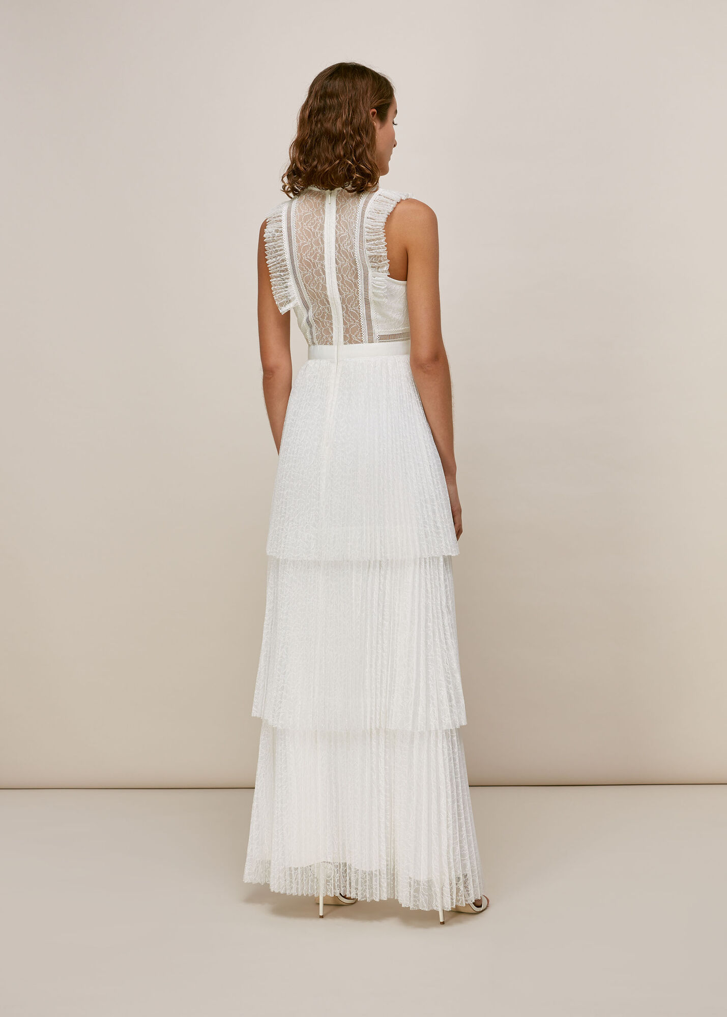 Theodora Wedding Dress, Ivory WHISTLES