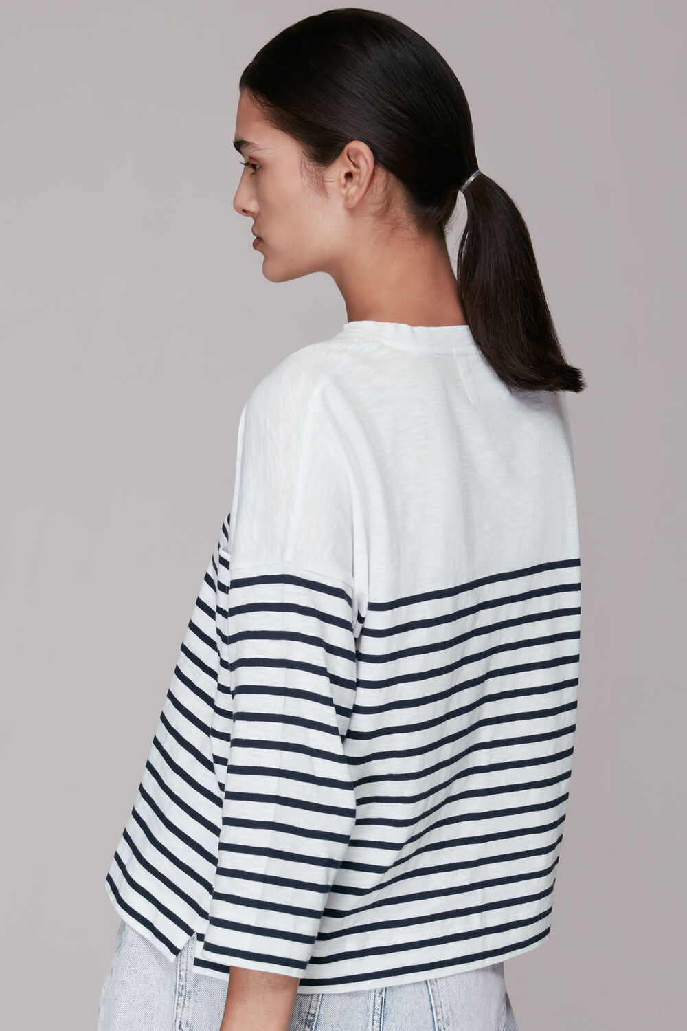 Breton Cotton Pocket Top