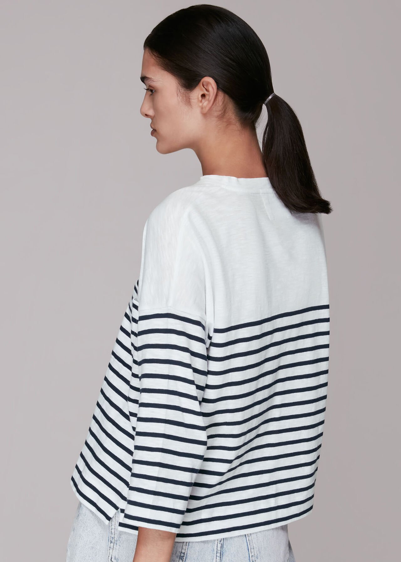 Breton Cotton Pocket Top