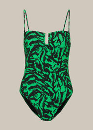 Tiger Animal Print Swimsuit
