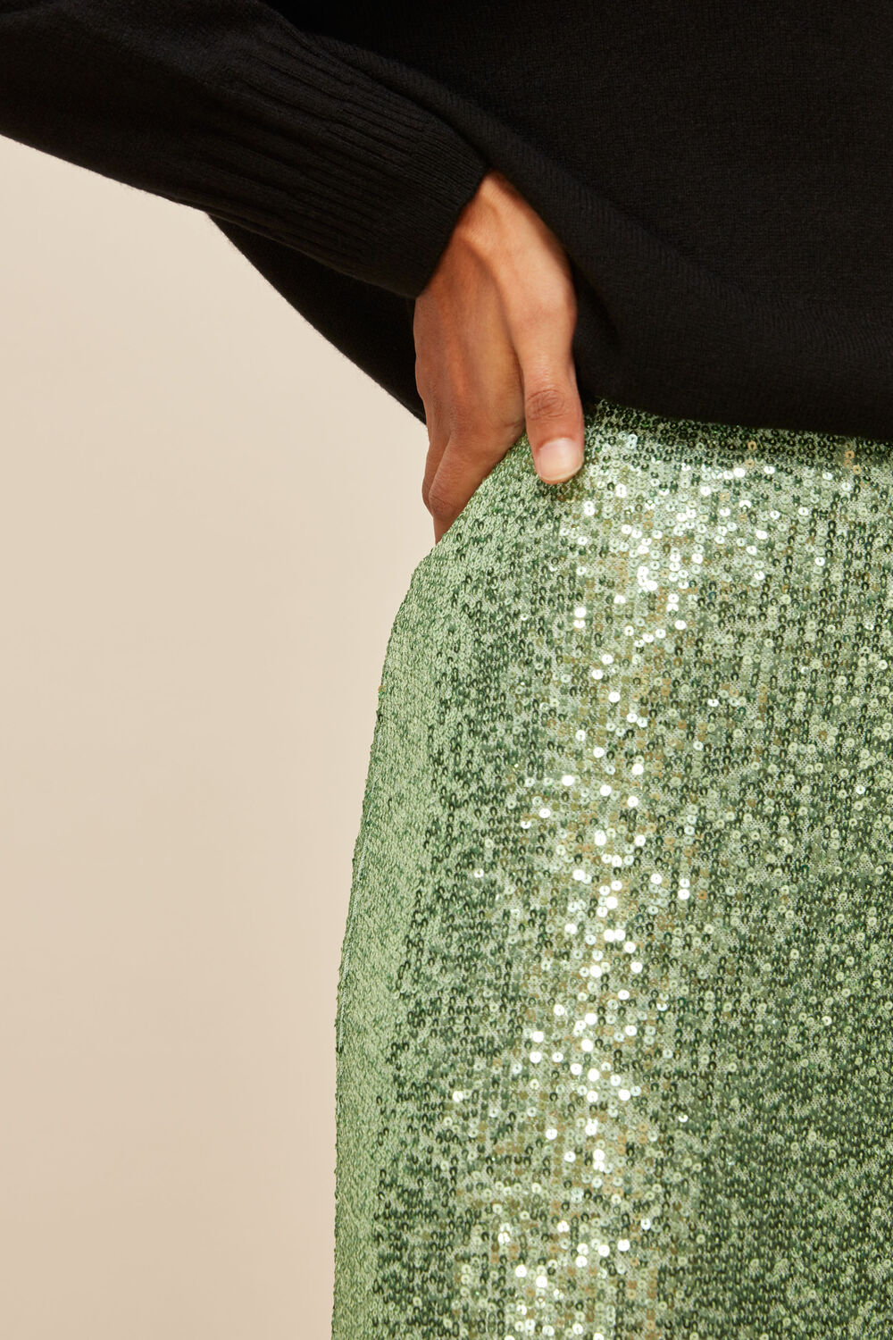 Suki Sequin Skirt