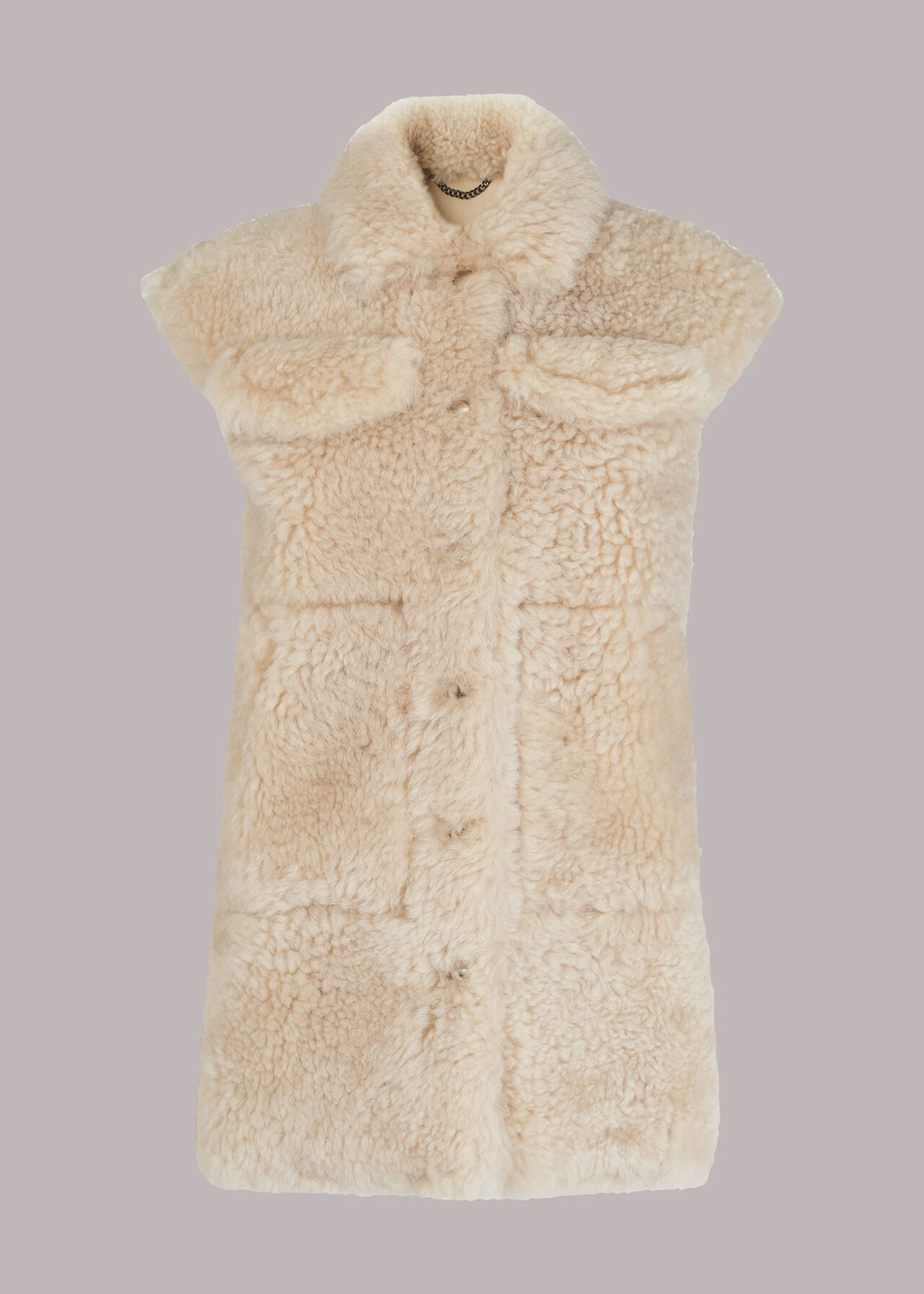 Iris Shearling Gilet