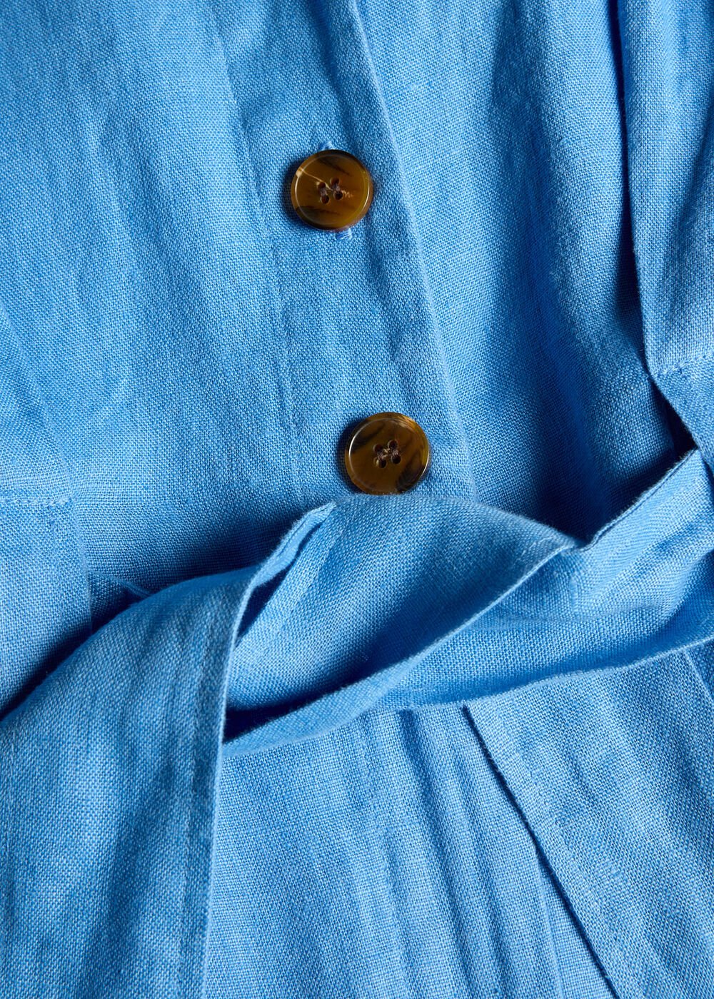 Petite Fiona Linen Button Jumpsuit