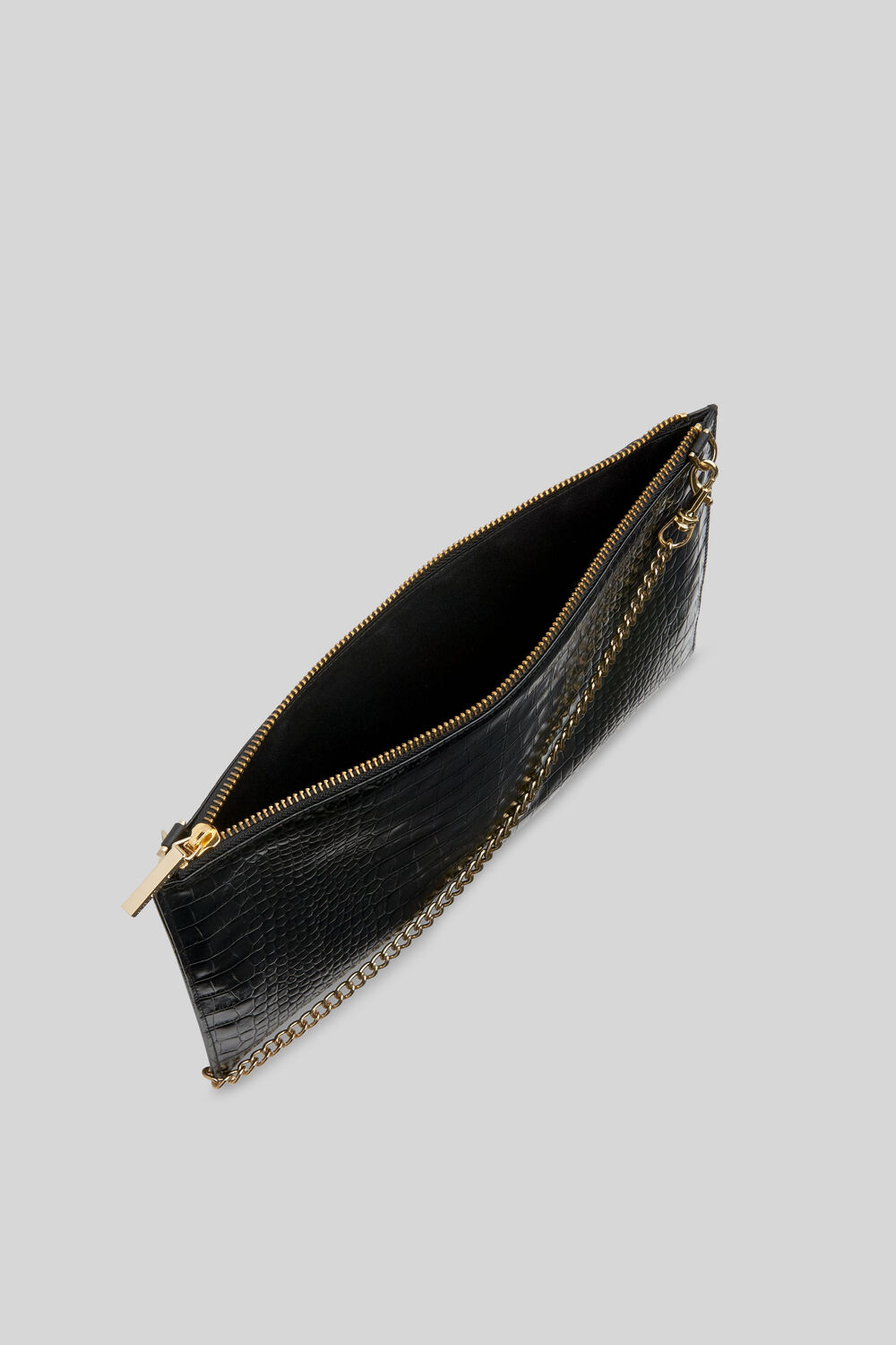 Shiny Croc Rivington Clutch