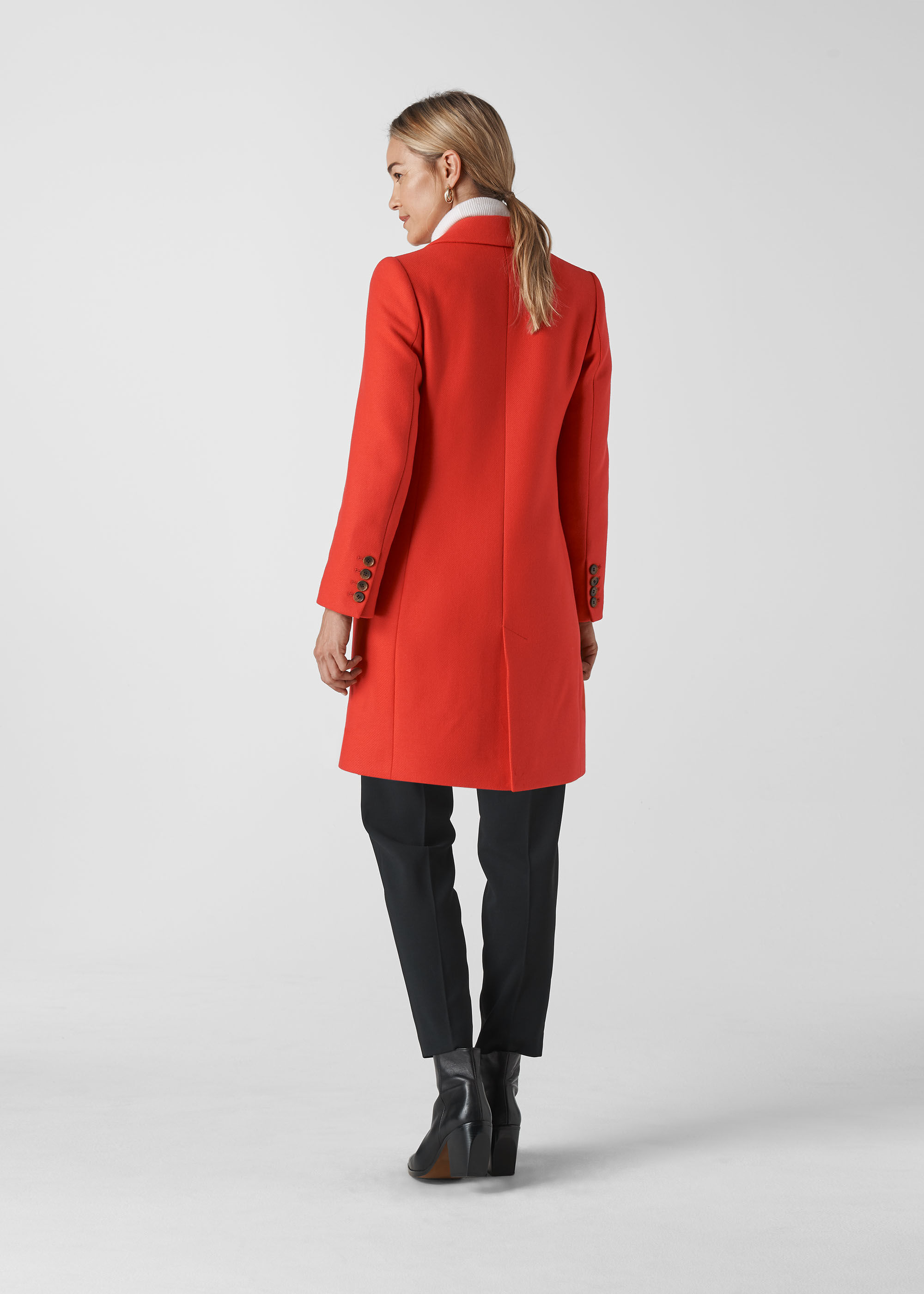 Single breasted coat petite store