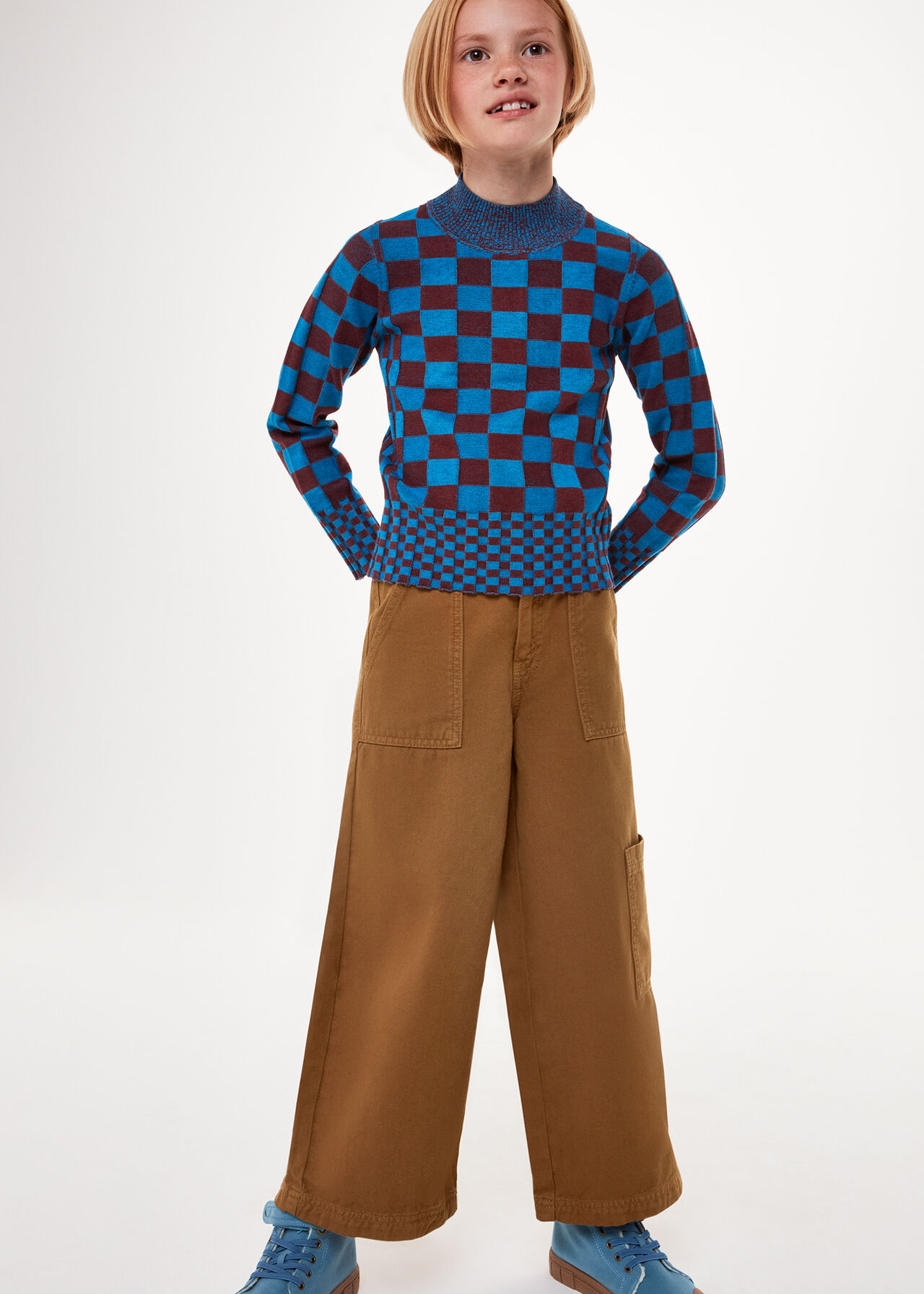 Wide Leg Cargo Trouser