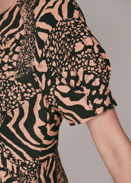 Anya Patchwork Animal Dress