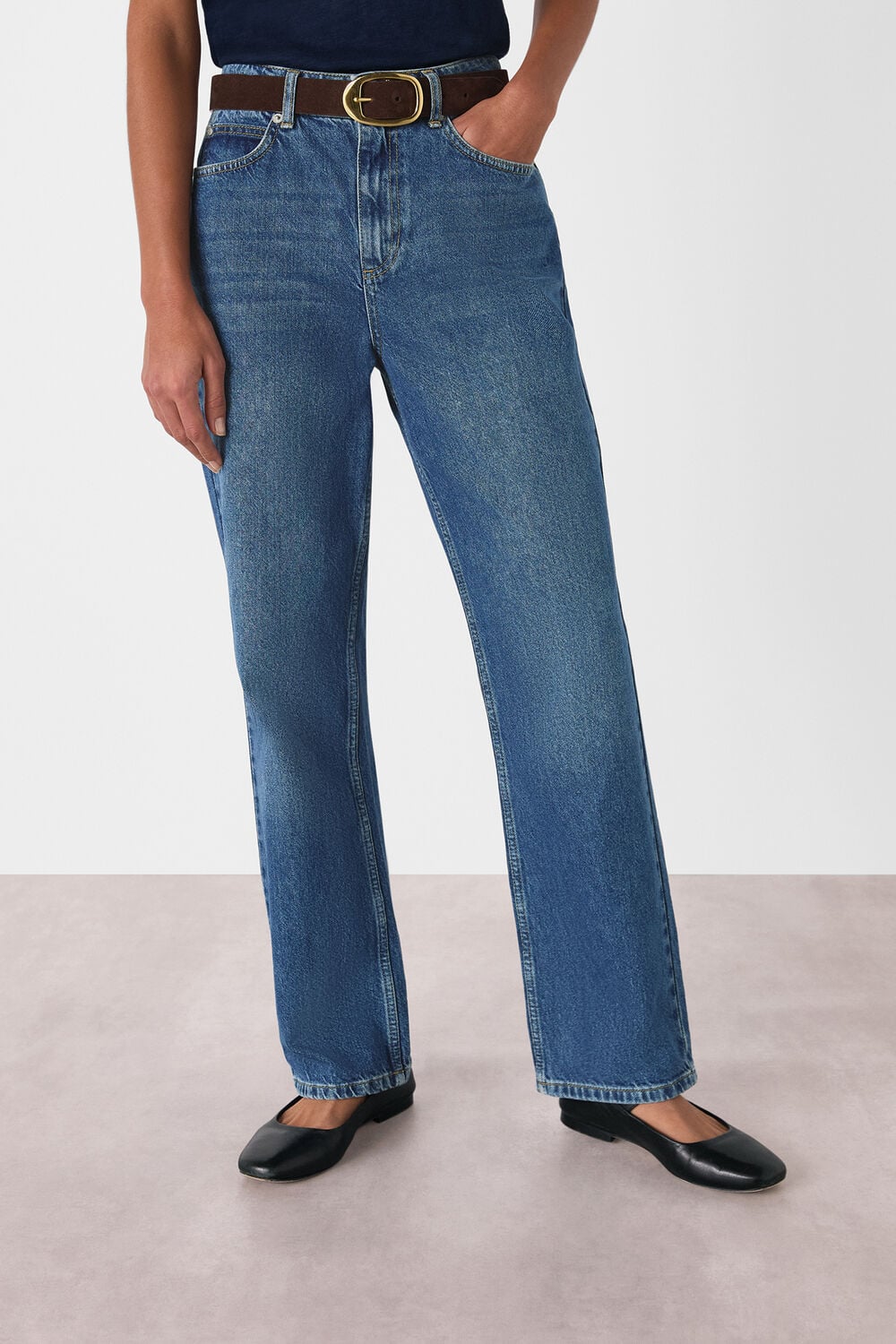Denim Classic Straight Leg Jean