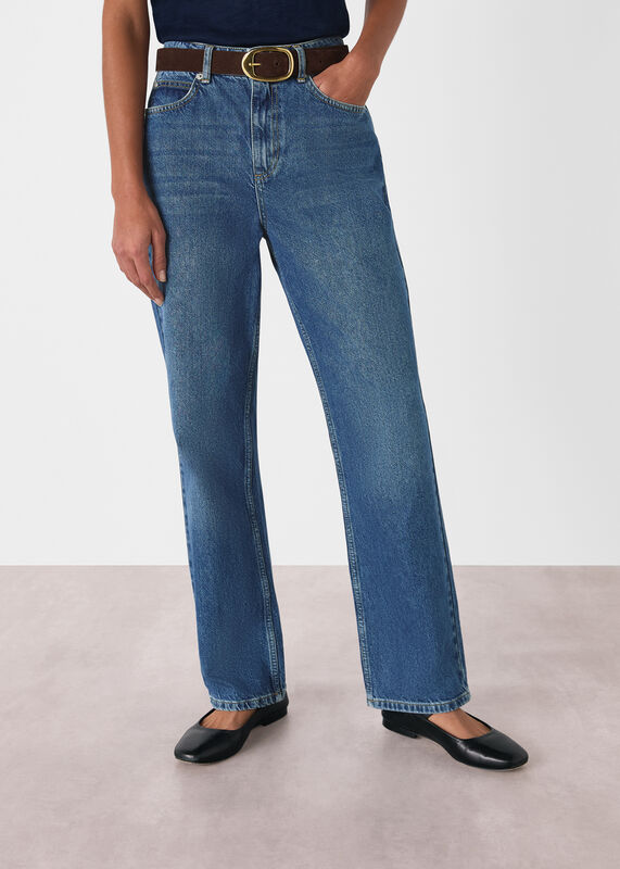 Denim Authentic Column Leg Jean