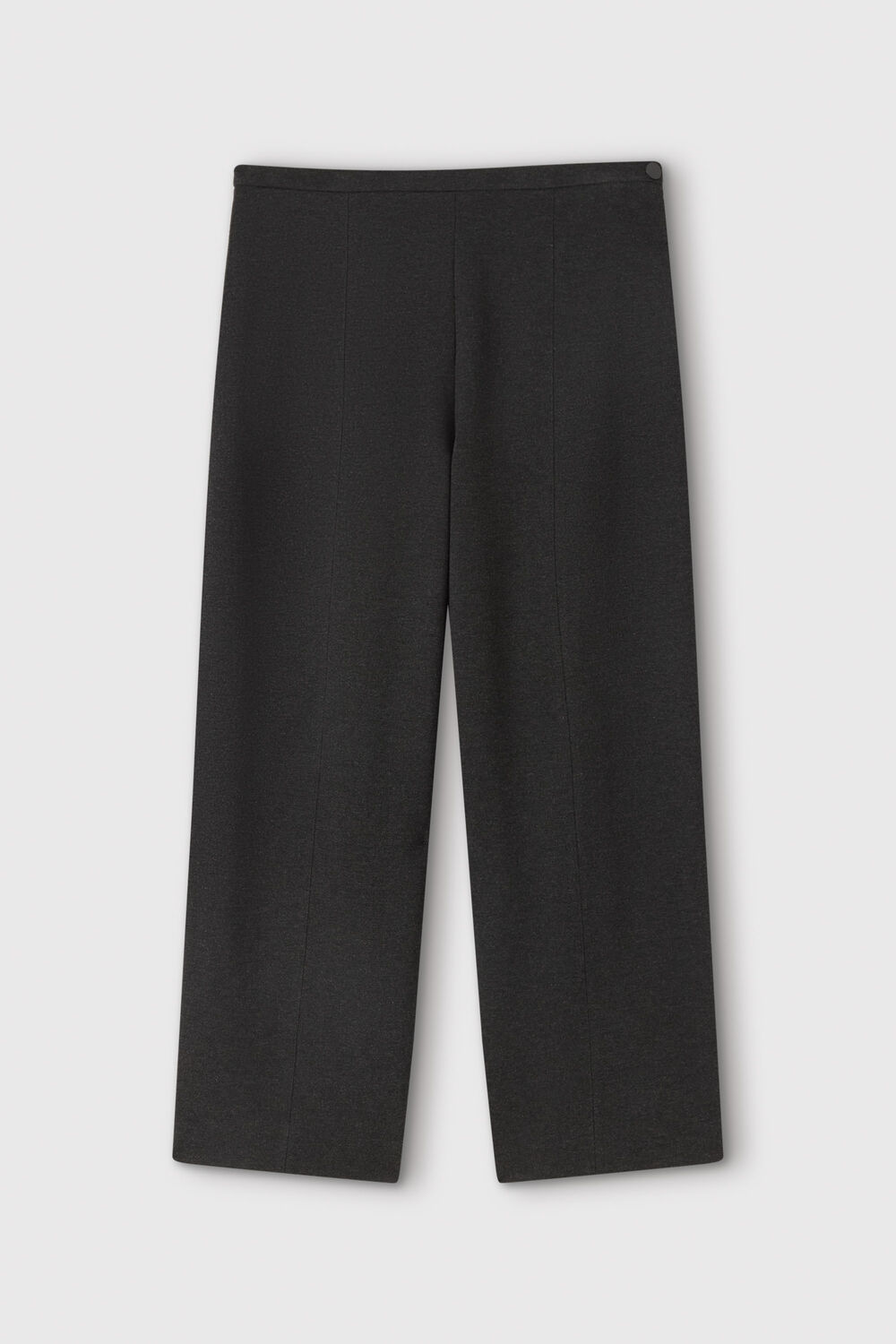 Grey Marl Petite Camilla Wide Leg Trouser
