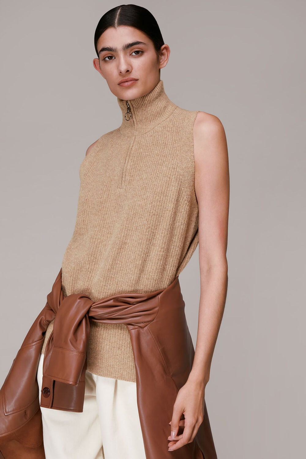 Half Zip Tank
