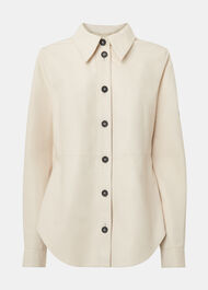 Kelly Slim Leather Shirt