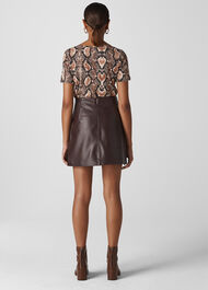 Snake Print Tee