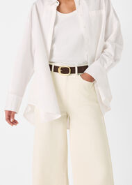 Wide Leg Cropped Jean