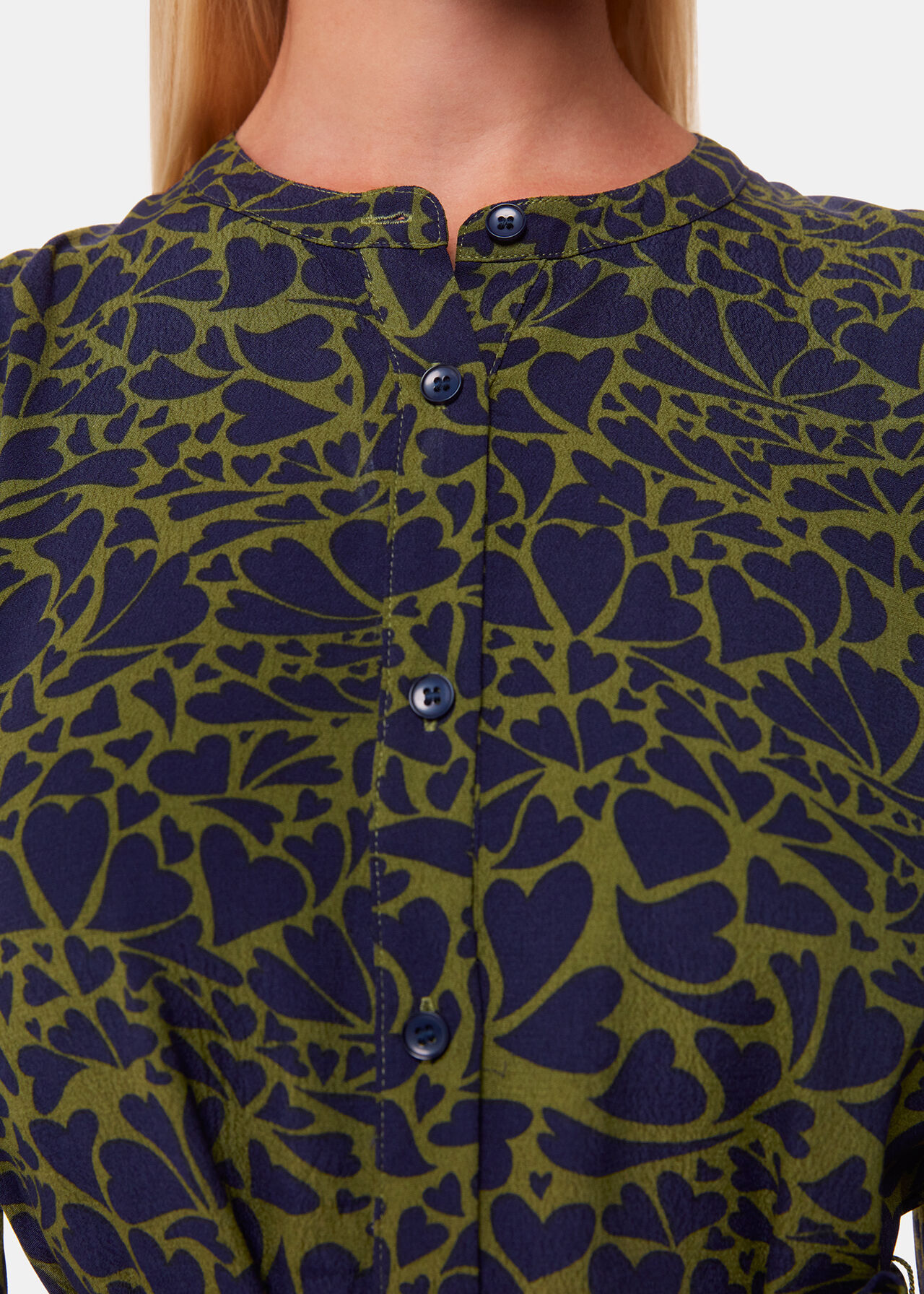 Abstract Petal Flippy Dress