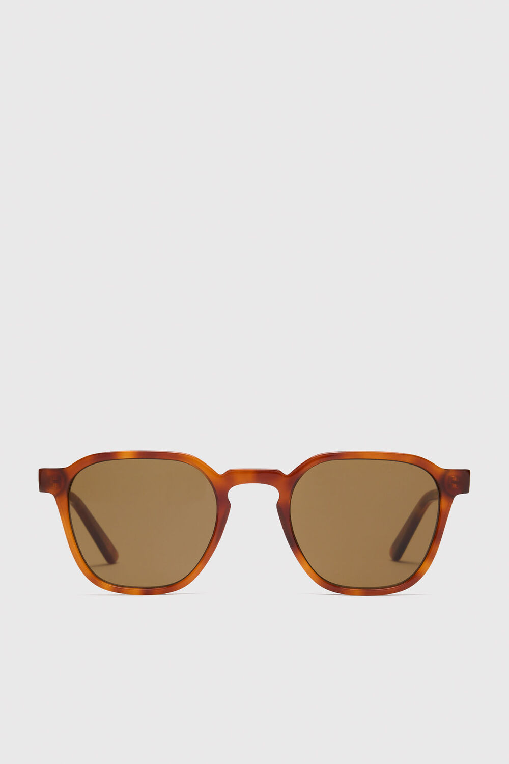 Brown Soft Square Sunglasses
