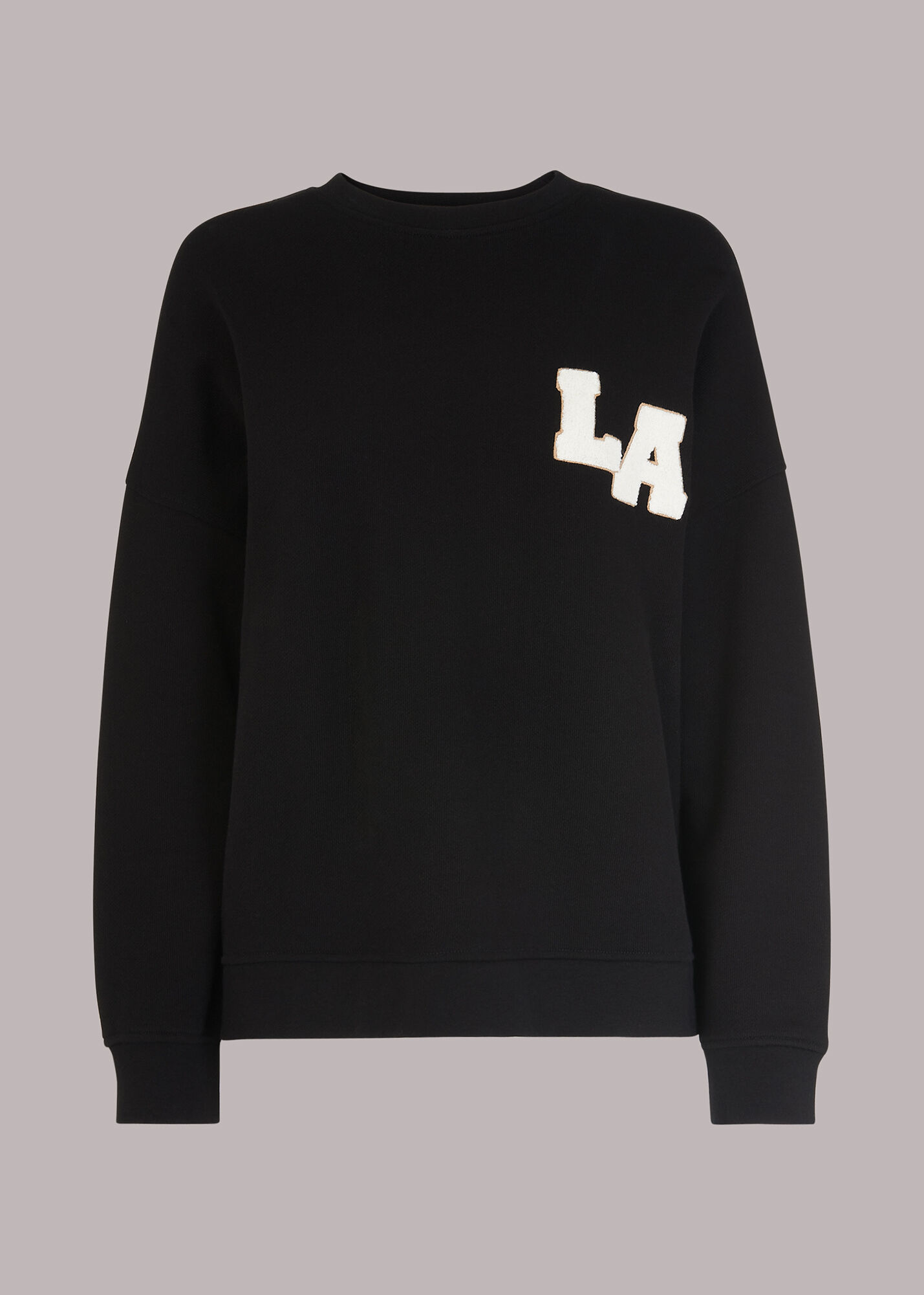 Black LA Logo Sweatshirt
