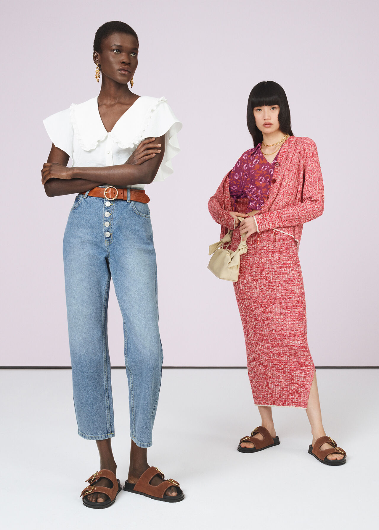 Short Sleeve Collar Top