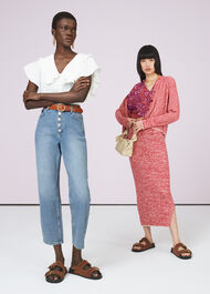Short Sleeve Collar Top