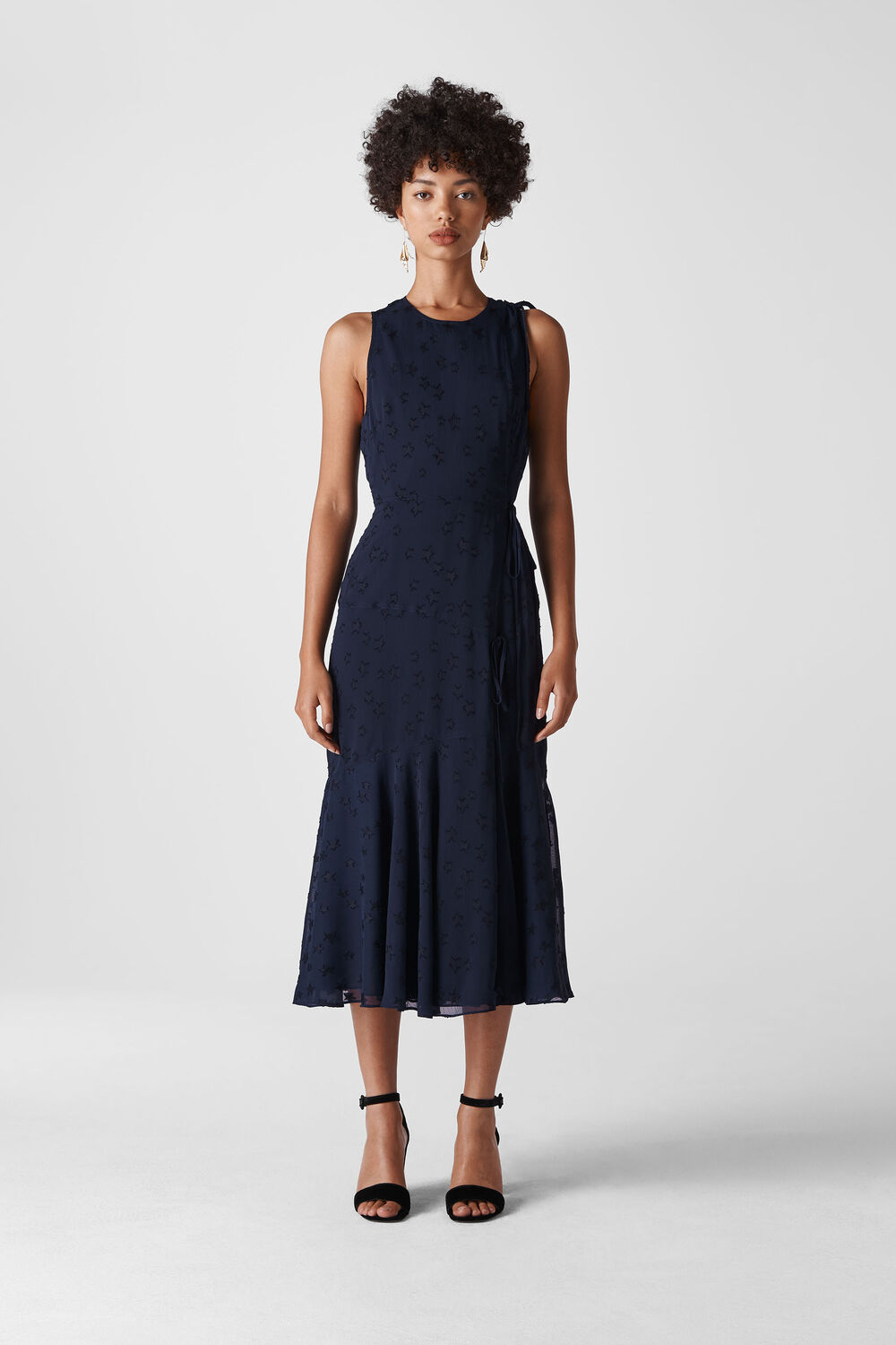 Adriane Star Jacquard Dress