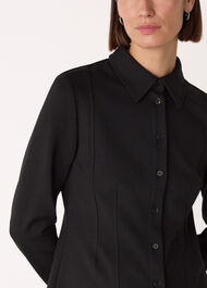 Seam Detail Ponte Shirt