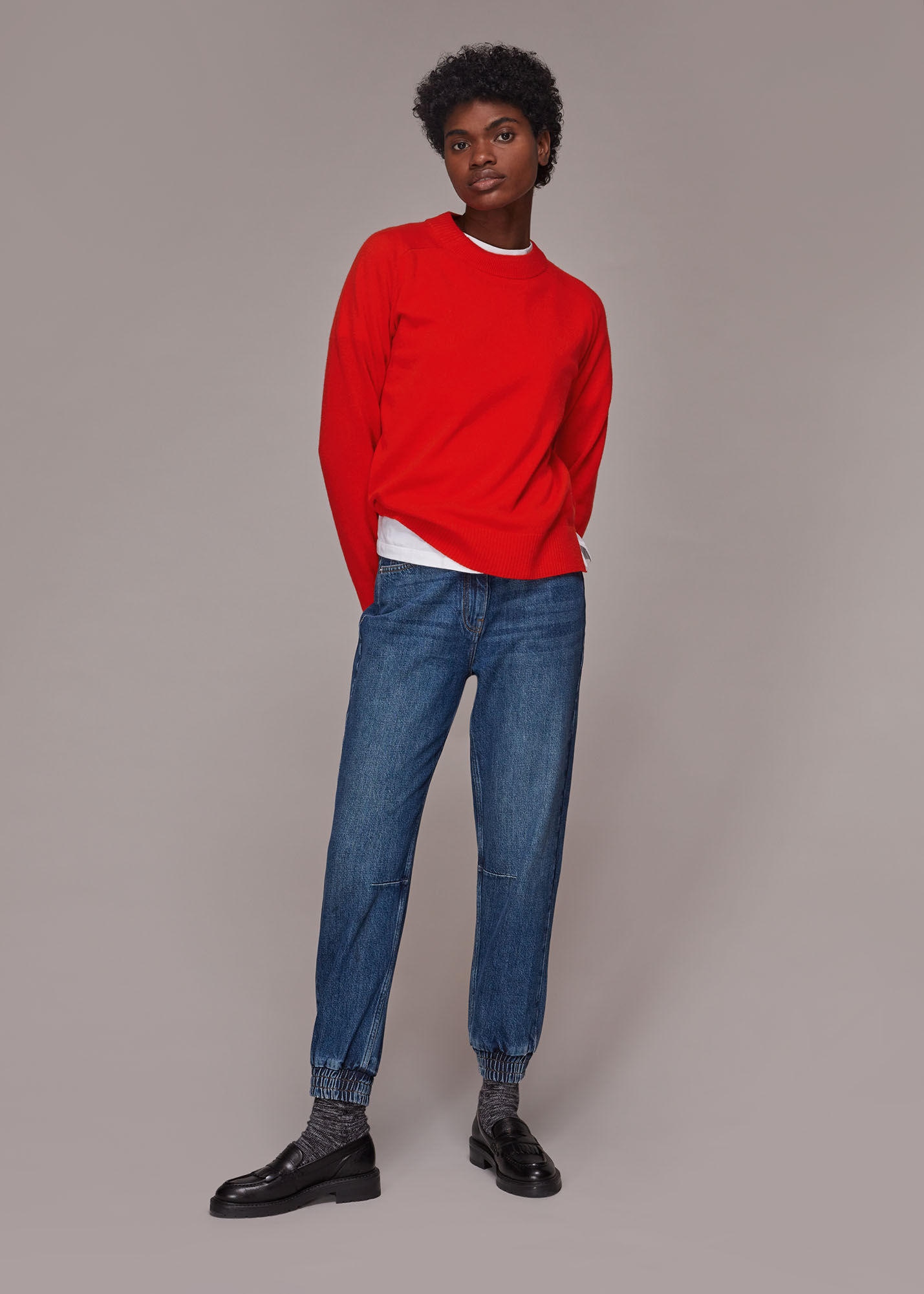 Whistles best sale red sweatshirt