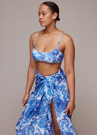 Mia Marble Print Beach Sarong