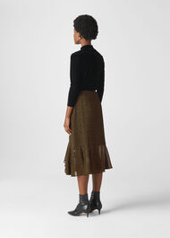 Confetti Heart Frill Skirt Yellow/Multi