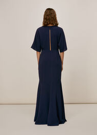 Jess V Neck Maxi Dress Navy