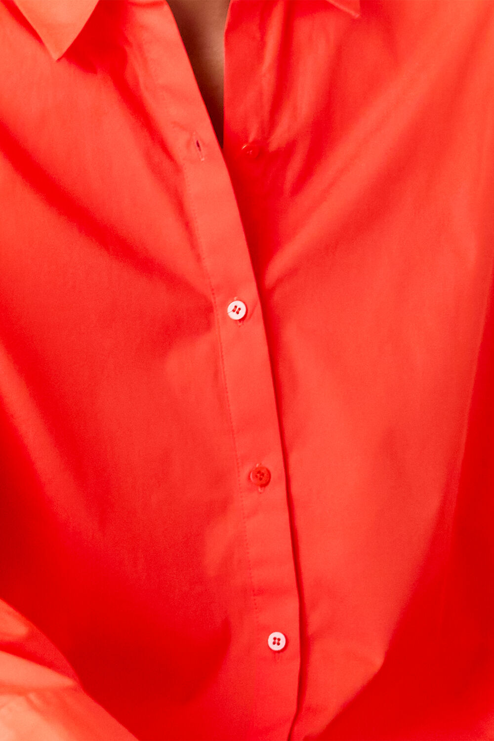 Boxy Relaxed Cotton Shirt