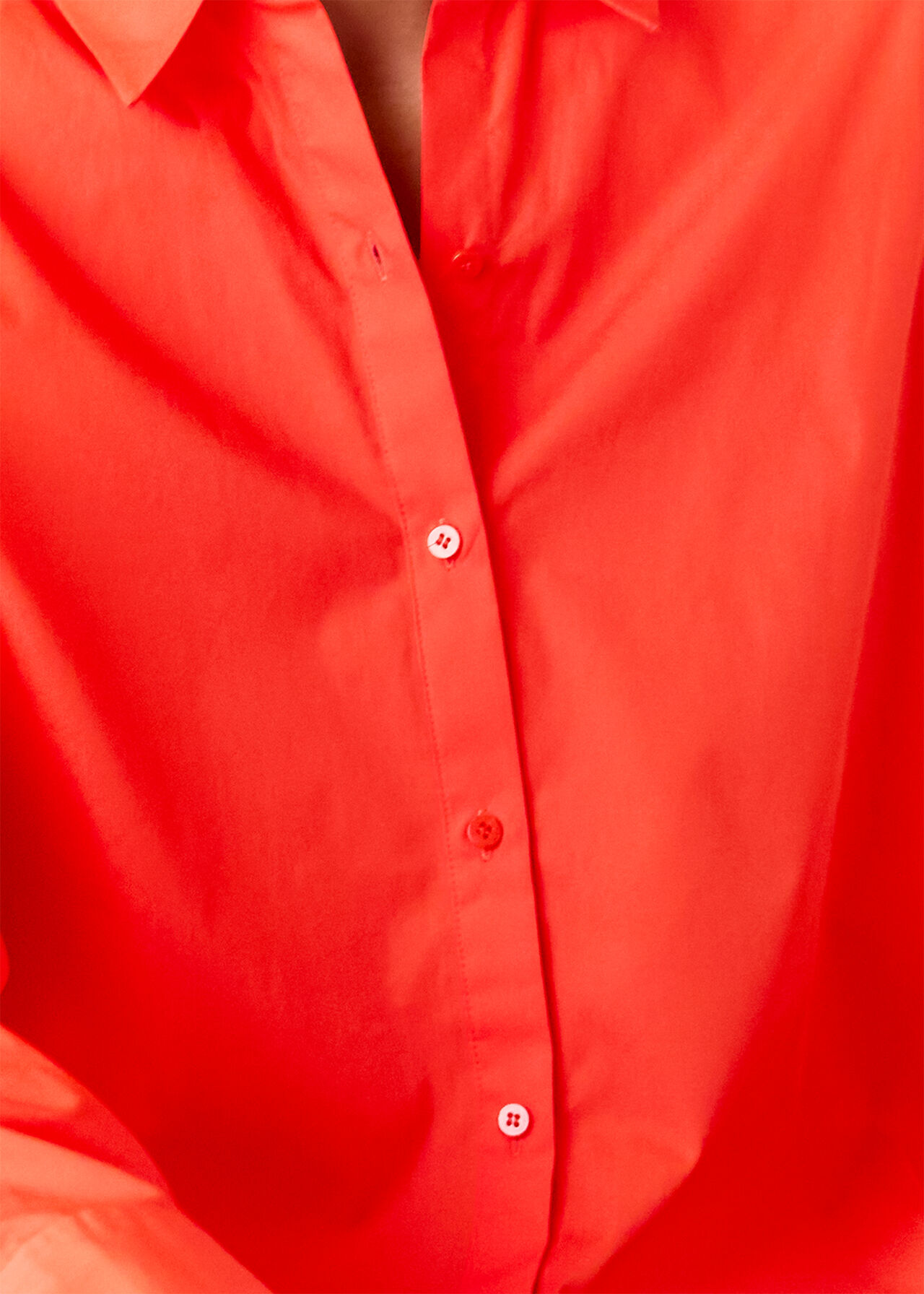 Boxy Cotton Shirt