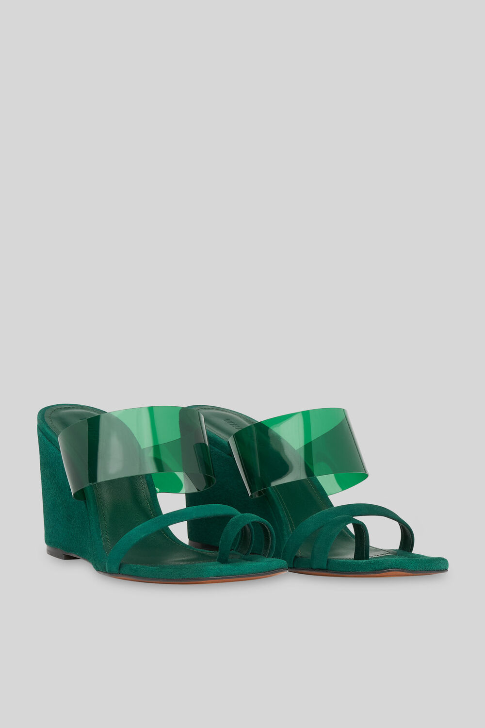 Thayer Perspex Wedge Green