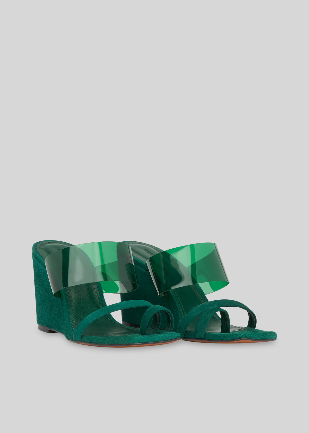 Thayer Perspex Wedge Green