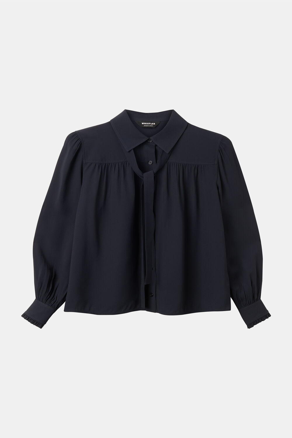 Tie Detail Crepe Blouse