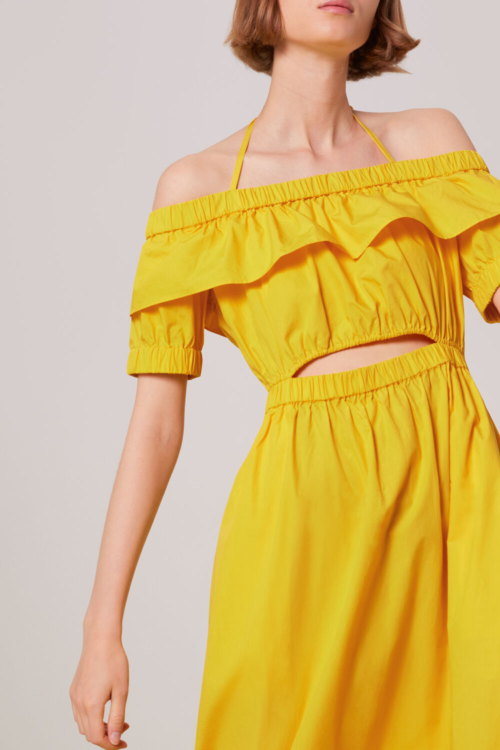 Serena Poplin Bardot Dress