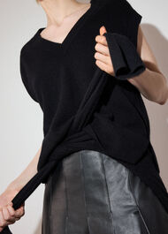 Cashmere V Neck Tank