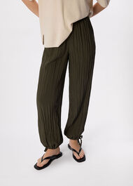 Relaxed Tie Hem Trouser